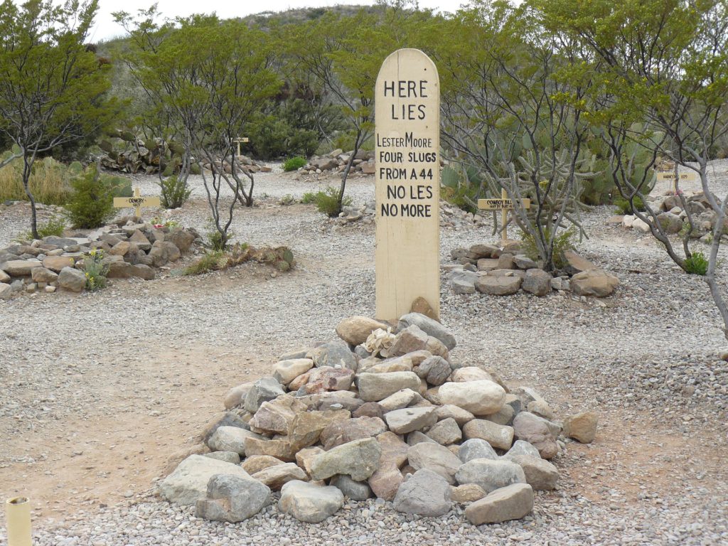 boot hill cemetery