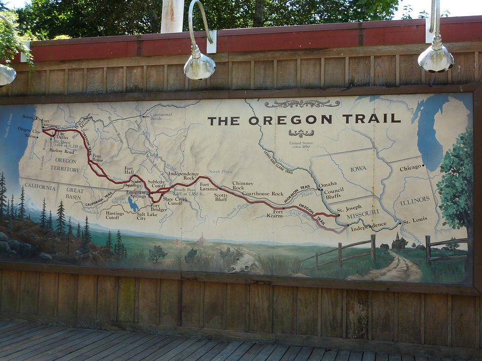 Oregon Trail Map