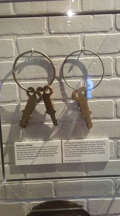 Mayberry Jail Keys