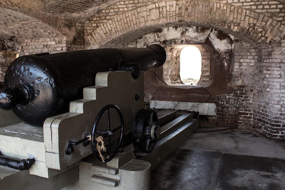 cannon at fort sumter