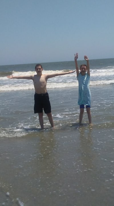 kids at folly beach 2