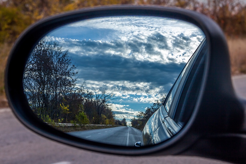 car drivers side mirror