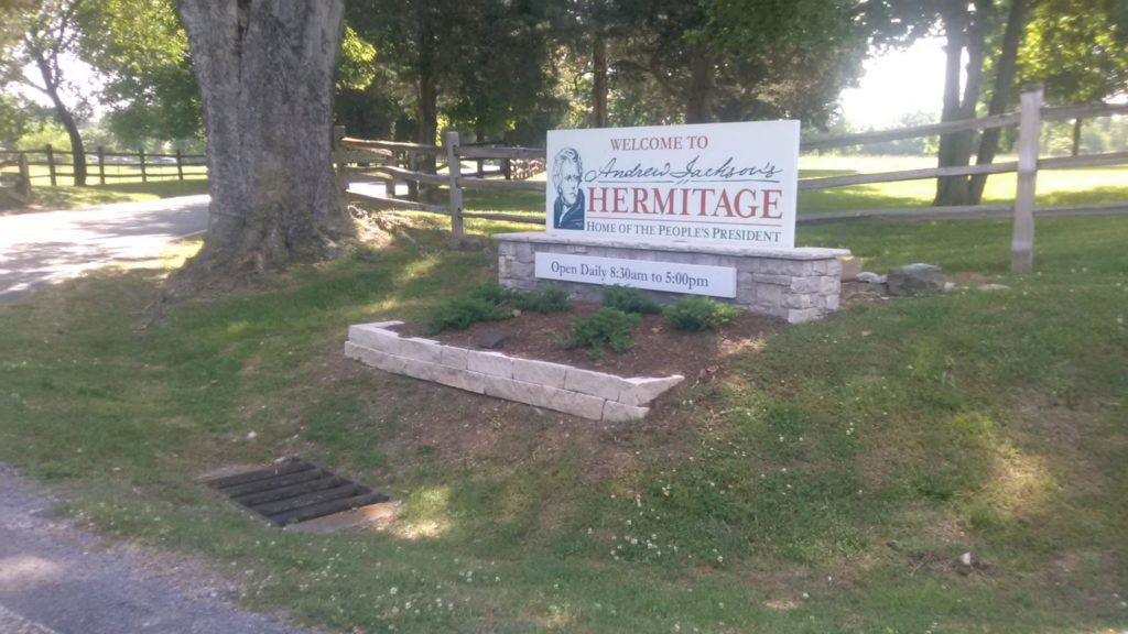 Hermitage sign