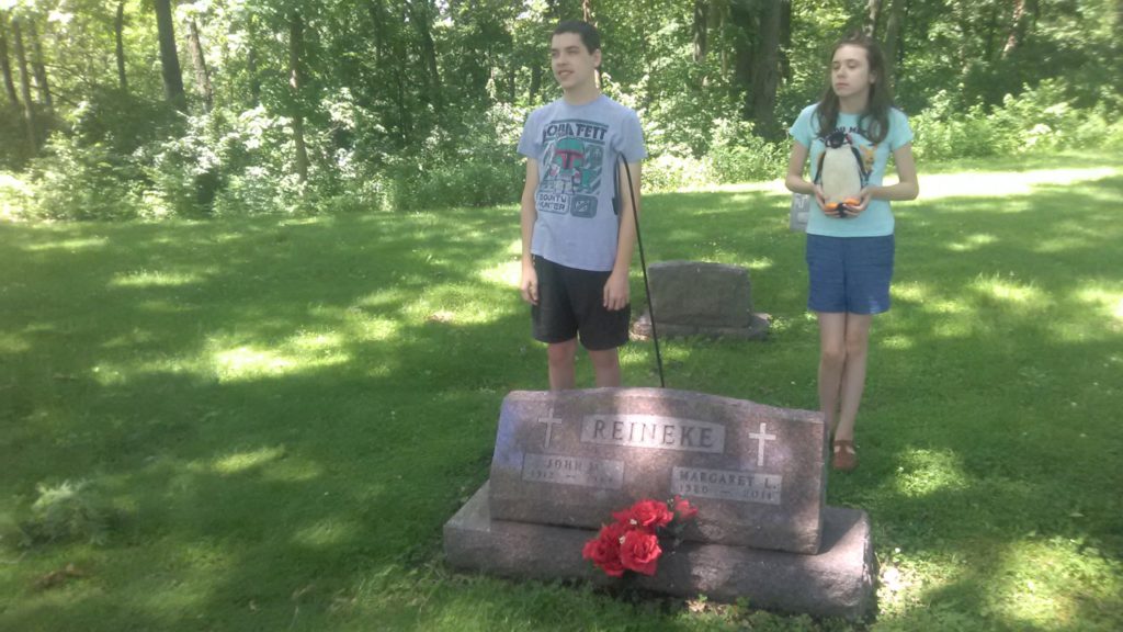 Grandma Reineke grave