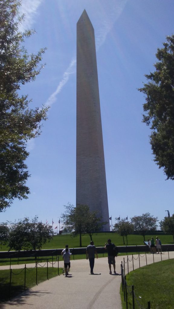 washington monument July 2019