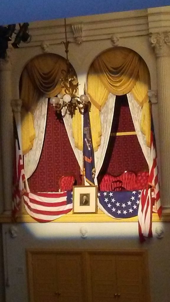 Lincoln's presidential box at Ford's Theater